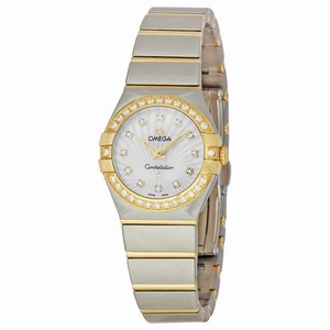 Omega 123.25.24.60.55.004 Constellation Ladies Quartz Stainless Steel and Gold watch